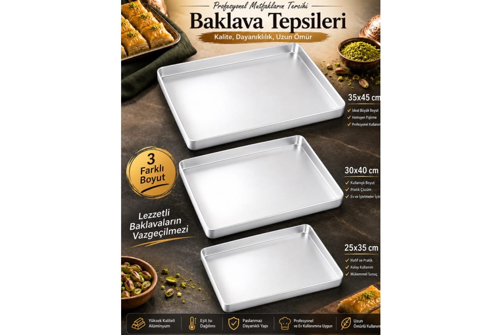 Baklava Tepsisi Alırken Nelere Dikkat Edilmeli? Kaliteli ve Uygun Fiyatlı Baklava Tepsisi Rehberi Baklava Tepsisi Alırken Nelere Dikkat Edilmeli? Kaliteli ve Uygun Fiyatlı Baklava Tepsisi Rehberi