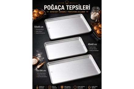 Profesyonel fırın ve pastaneler için kaliteli alüminyum Poğaça Tepsisi modelleri
