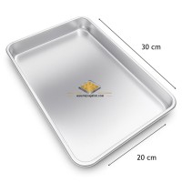 Tek Kullanımlık Tepsi 20x30 Geniş Kenar